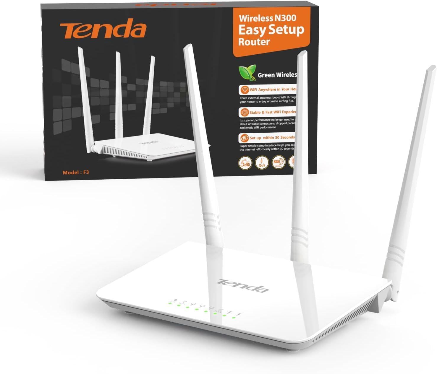 Routeur Tenda F3 WiFi N300