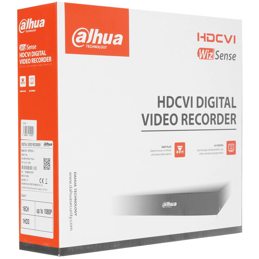 DVR DAHUA 16 ports  XVR1B16-I