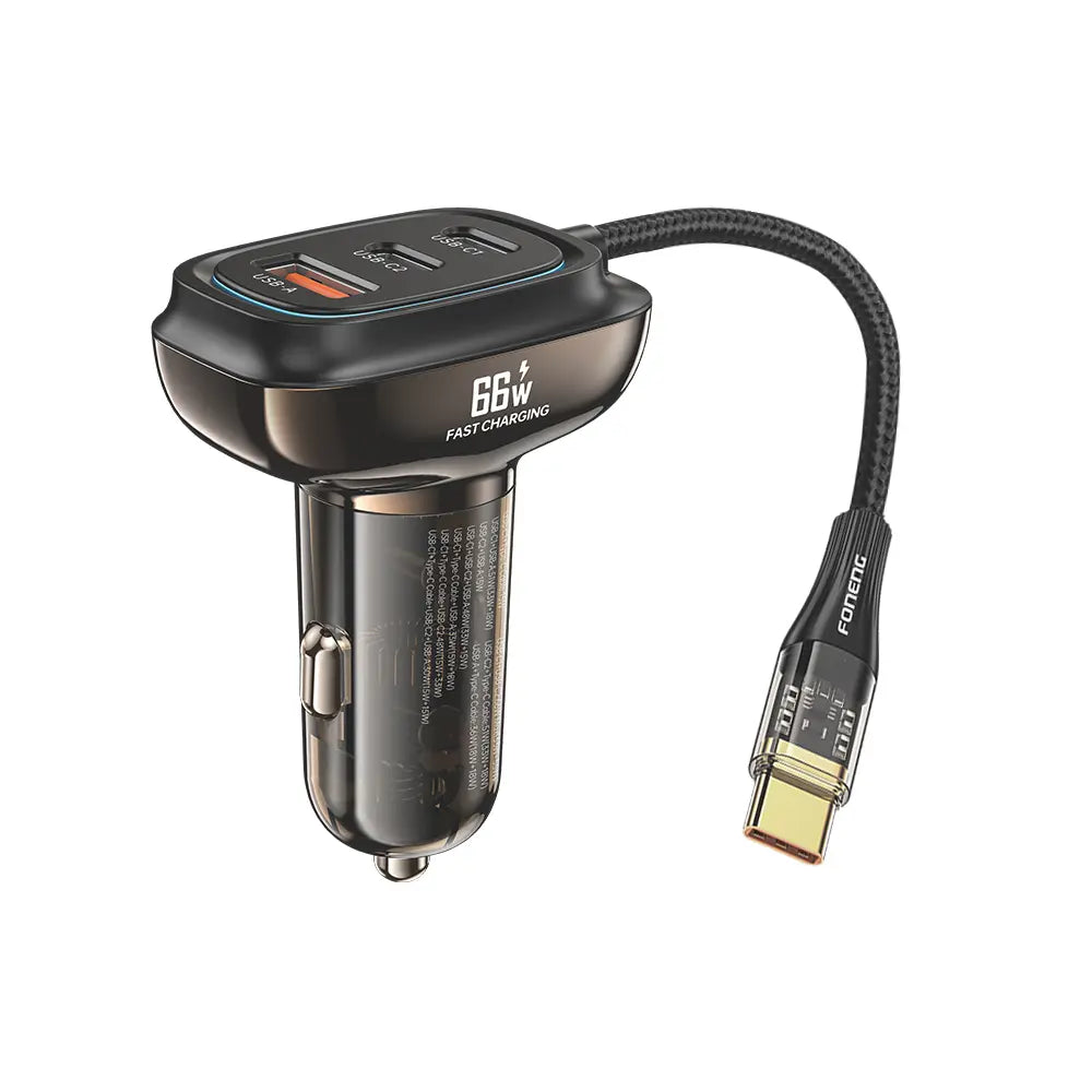 Chargeur Auto Foneng C20 (66W) Type C
