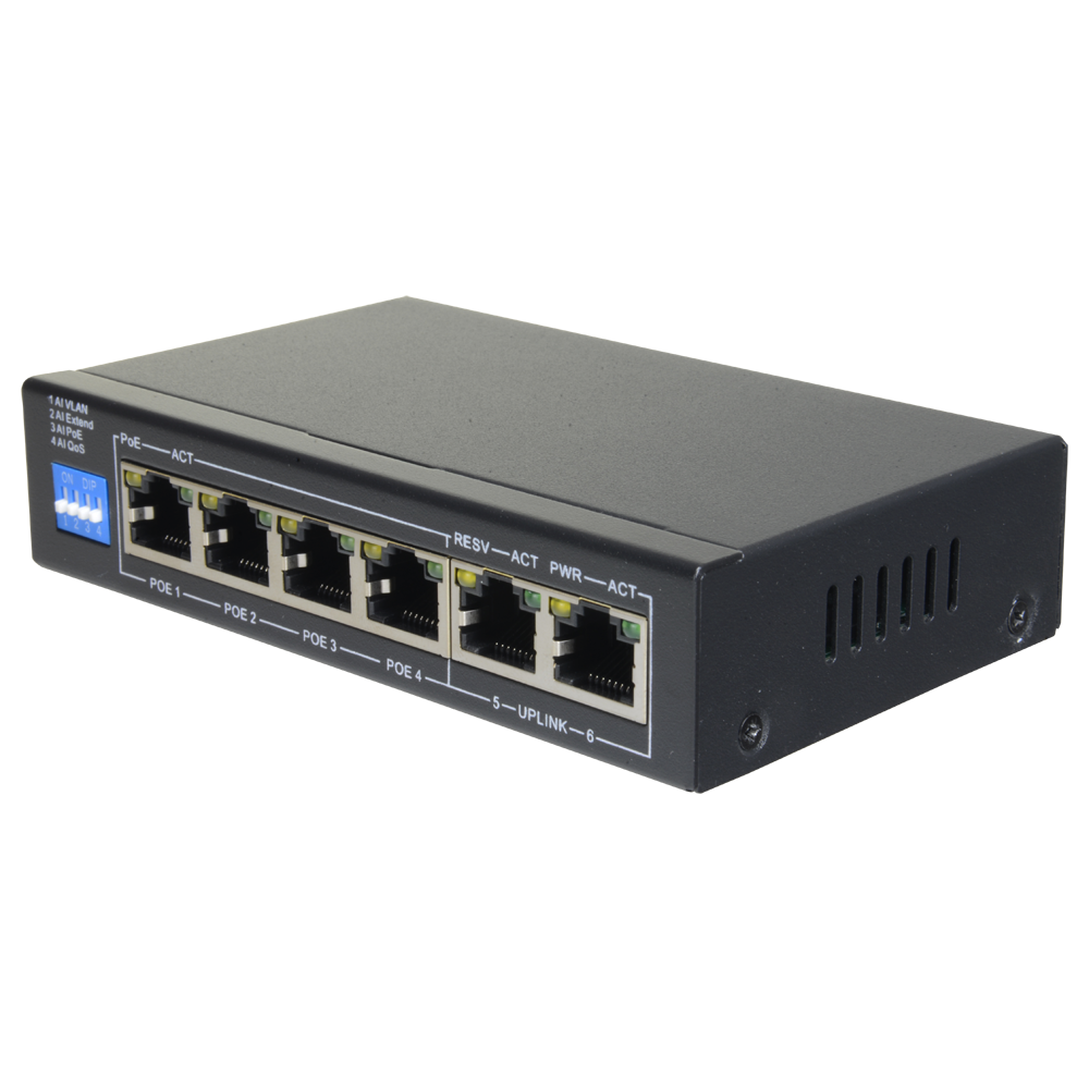 Switch SAFIRE SF-SW0604POE-G-60