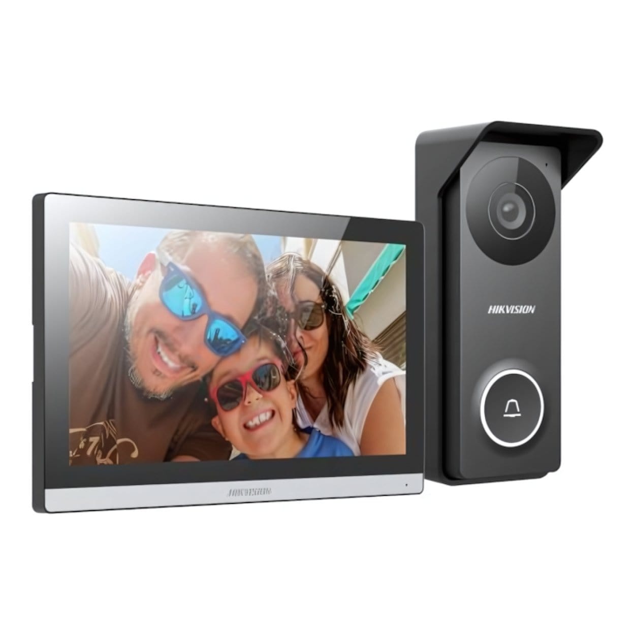KIT Interphone Vidéo Hikvision Analogique 4 fils